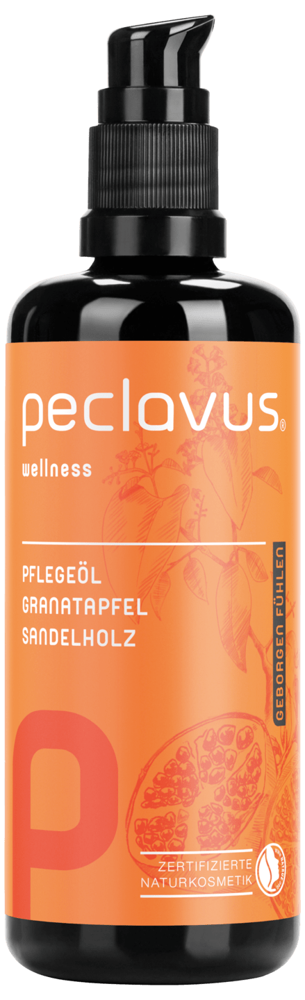 peclavus - Pflegeöl Granatapfel Sandelholz, 100 ml