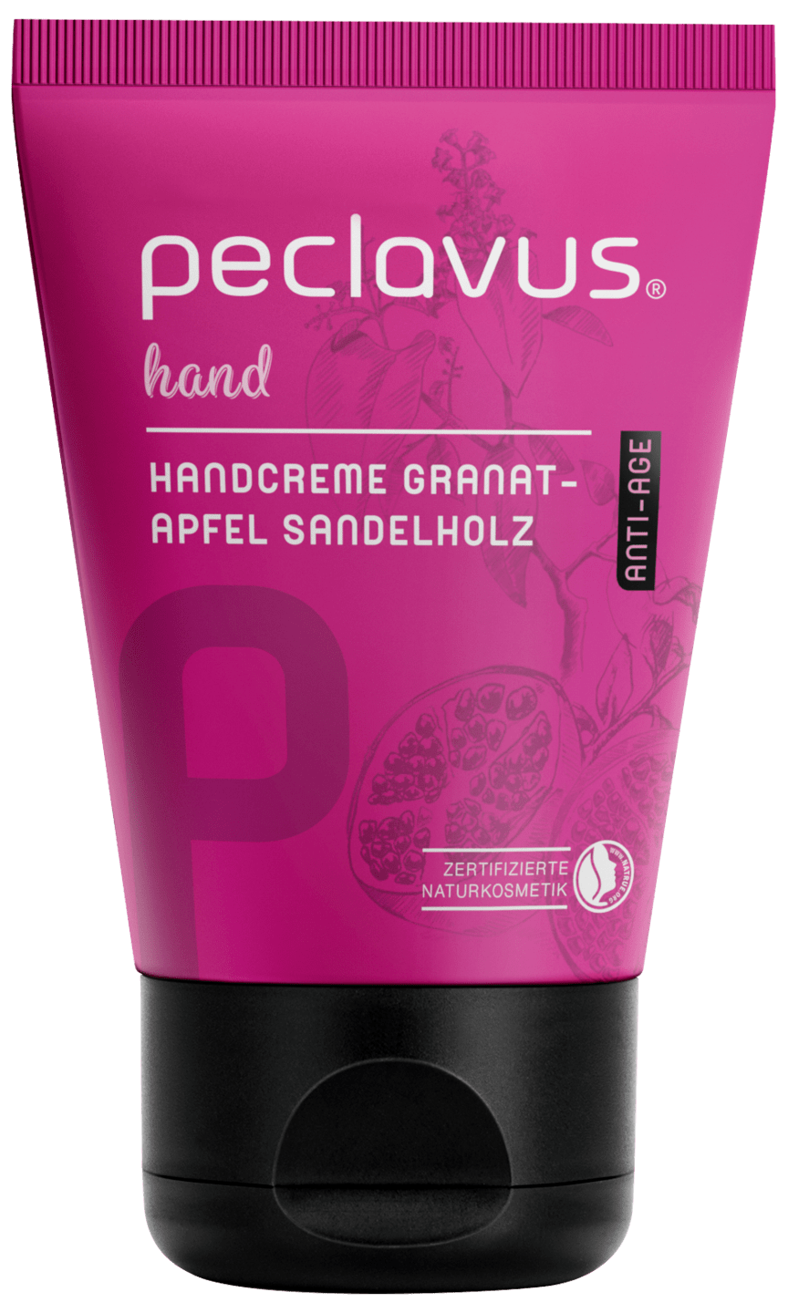 peclavus - Handcreme Granatapfel Sandelholz | Anti-Age, 30 ml