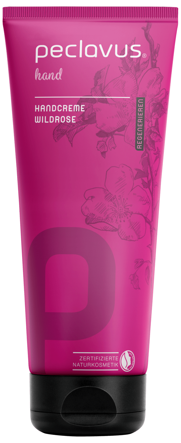 peclavus - Handcreme Wildrose | Regenerieren, 200 ml
